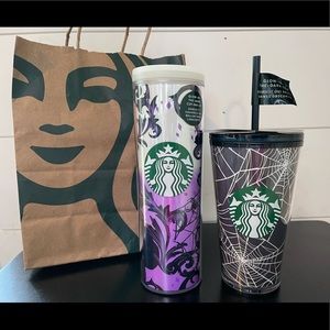 Starbucks Halloween tumblers